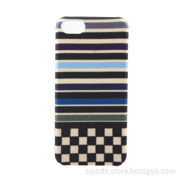 Fabric Coating Plating Covers for iPhone 5